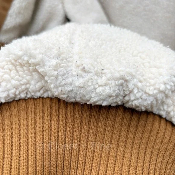 Carhartt Weathered‎ Wildwood Jacket Tan Size XXL Hooded Sherpa Lined - Picture 15 of 17